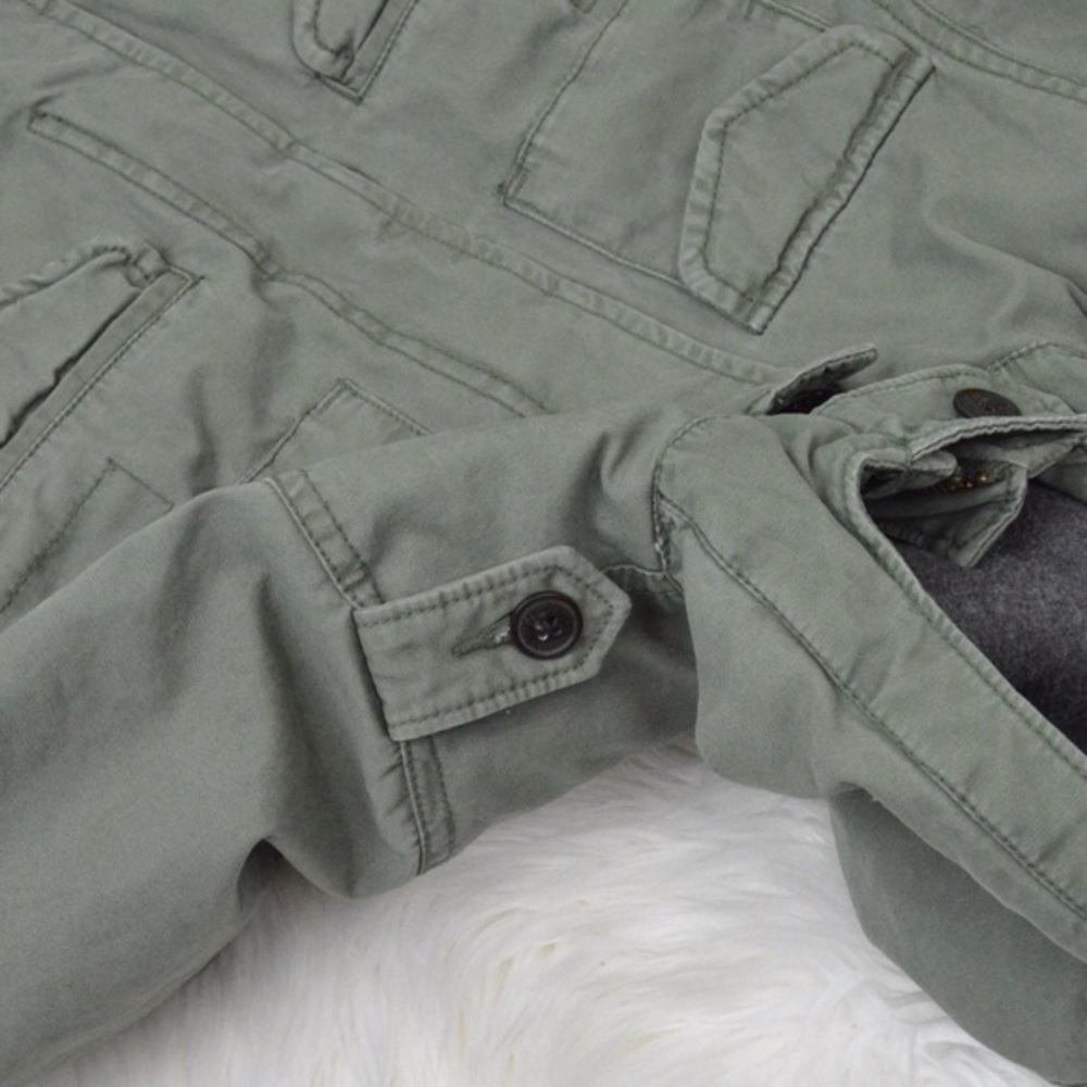 Baby GAP 3 in 1 Warm Fleece Lined Parka/Field Jacket, Desert Cactus Green 18-24M - Picture 10 of 12